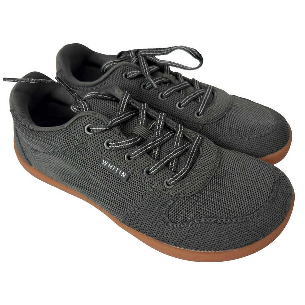 WHITIN W81 Barefoot Shoes Womens 10.5 Mens 9 Minimalist Sneakers Gray NWOB